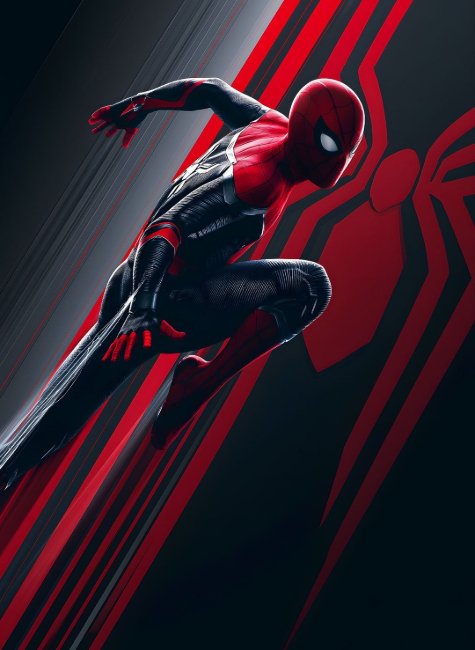 Ultimate Spider-Man Red & Black Wallpaper