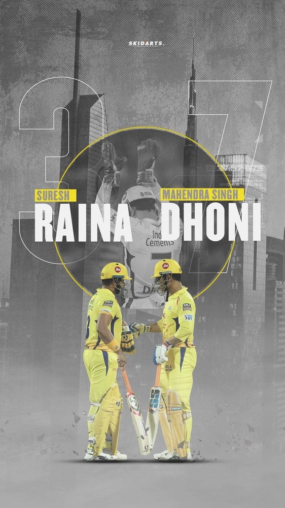 Raina and Dhoni