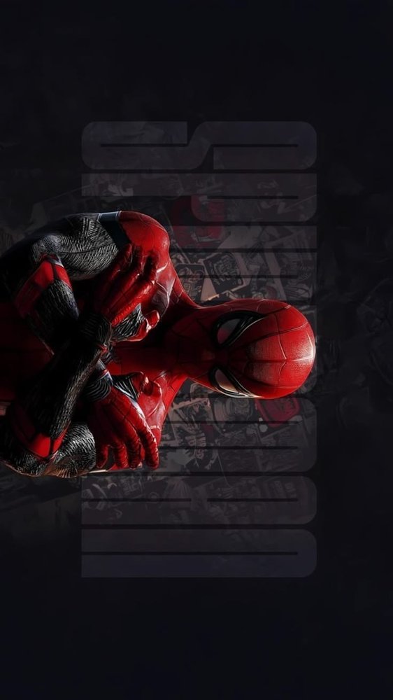 Spider-Man Dark Action Wallpaper