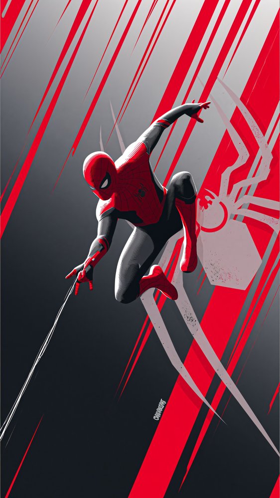 Spider-Man Abstract Wallpaper
