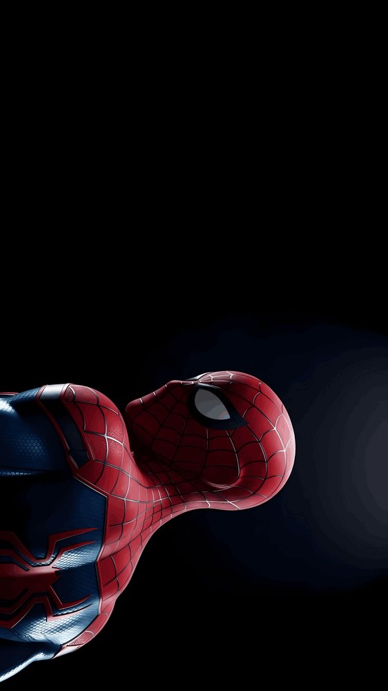 Spiderman black background