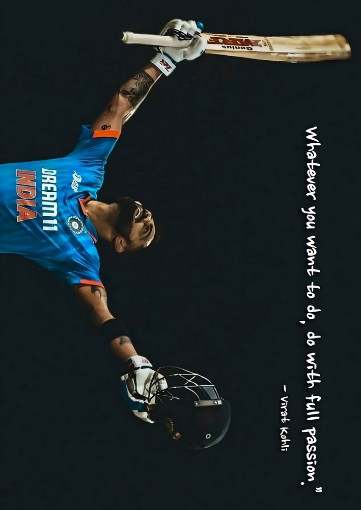 Virat Kohli Motivation - Do it Passion