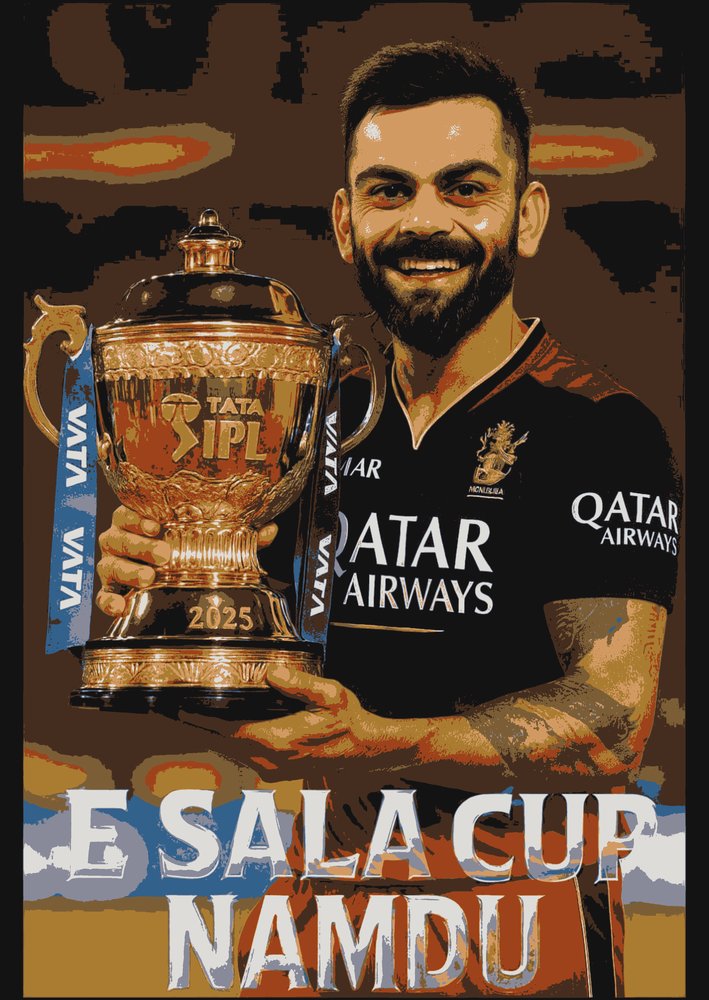 Virat Kohli E sala Cup