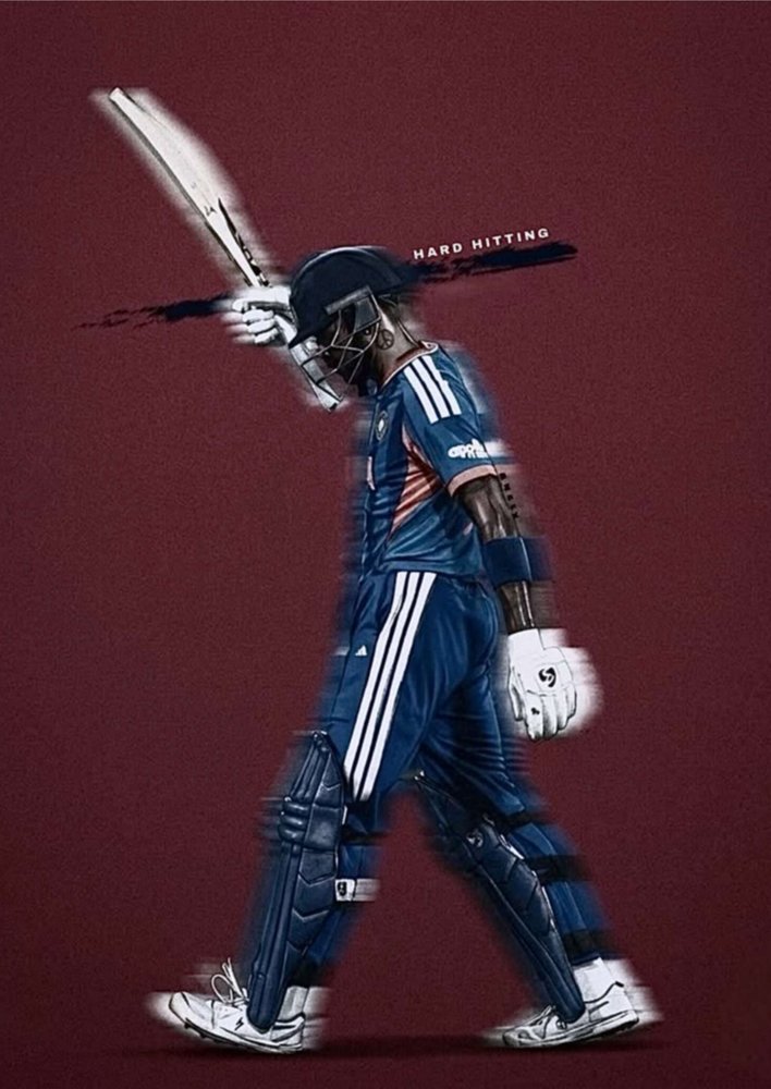 Hardik Pandya – Batting Action