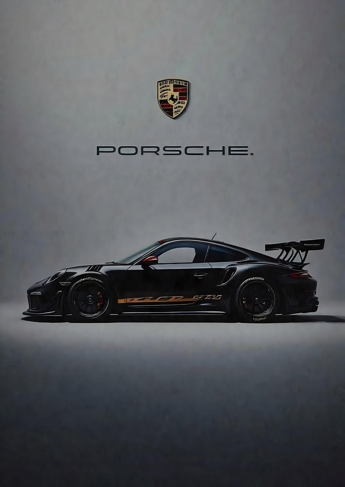Porsche Black Elegance