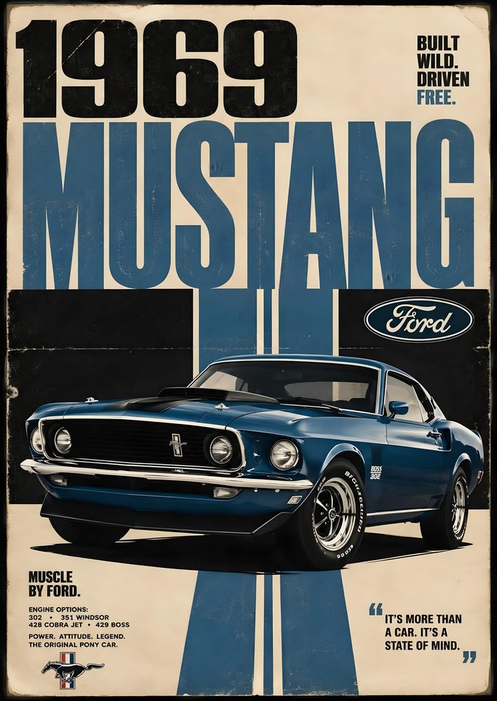 1969 Mustang Vintage