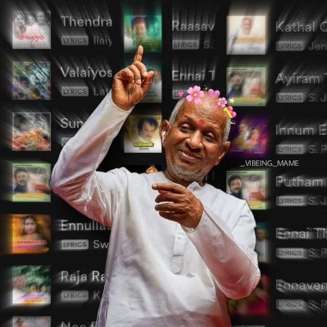 Ilaiyaraaja Legendary Music Pose