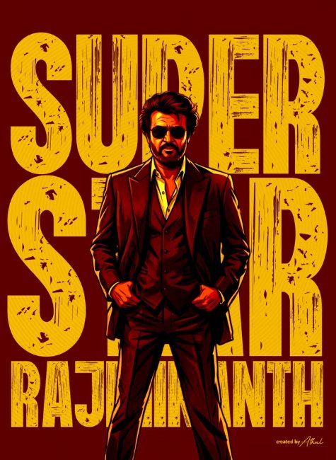 Rajni – Superstar Pose