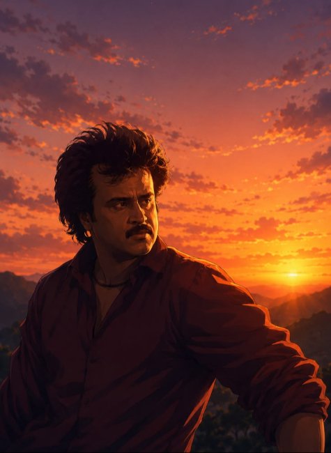 Rajni – Sunset Pose