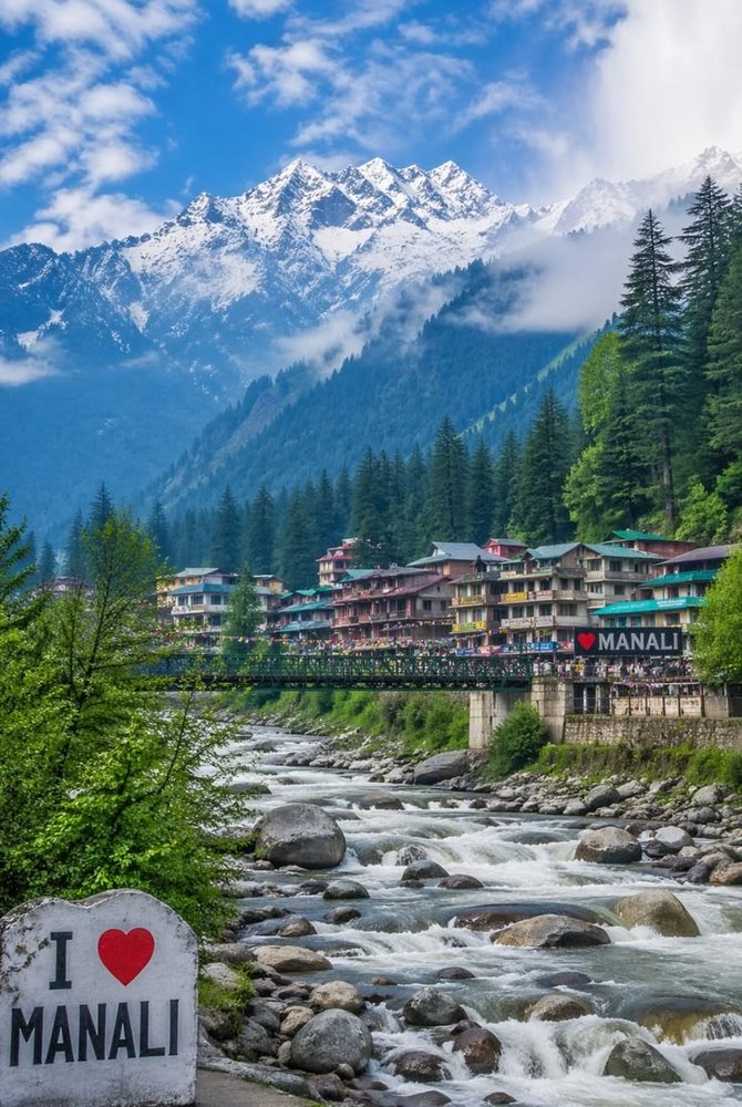 Manali River View