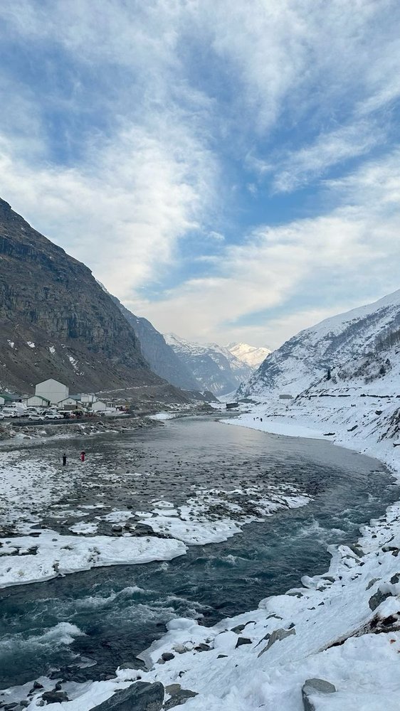 Frozen River Valley