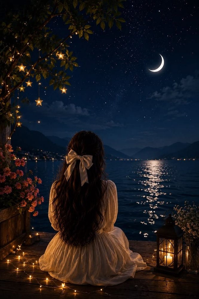 Crescent by the Lake