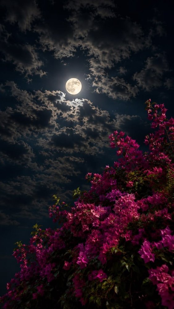 Floral Moonlight