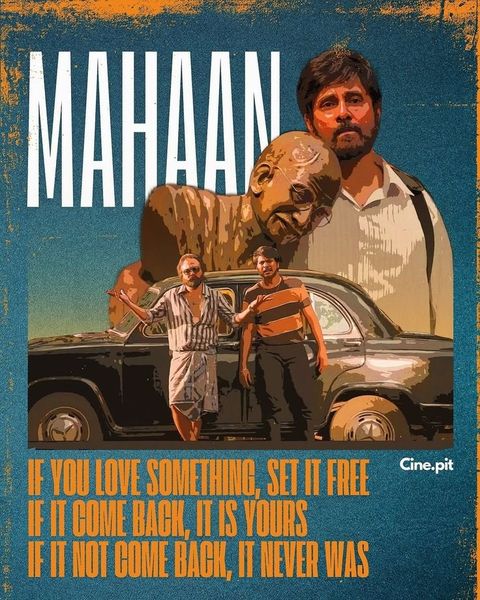 Mahaan Movie Poster Wallpaper