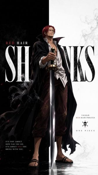 Shanks Portrait Wallpaper