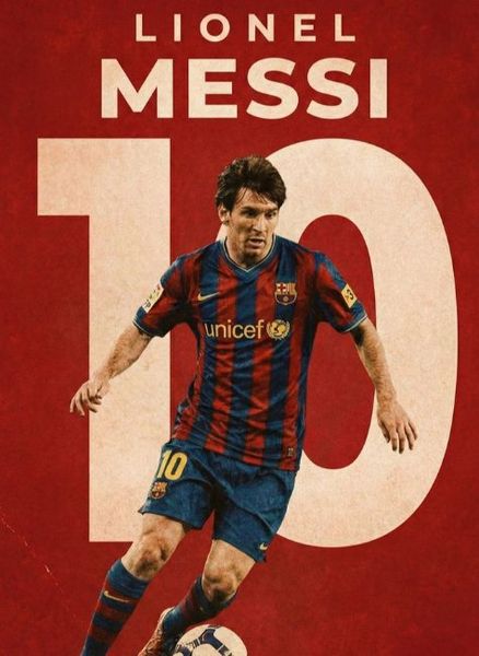 Lionel Messi Poster
