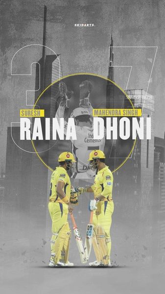 Raina and Dhoni