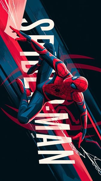 spider-Man Vertical Wallpaper