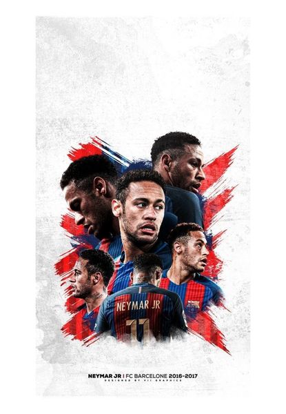 Neymar – Champions Collage