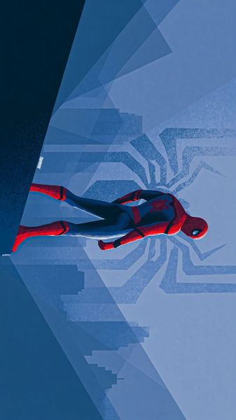 Spider-Man Flying Wallpaper