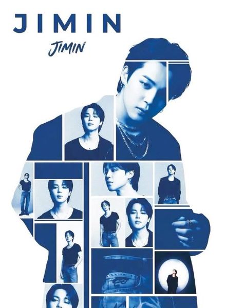 Jimin Blue Portrait
