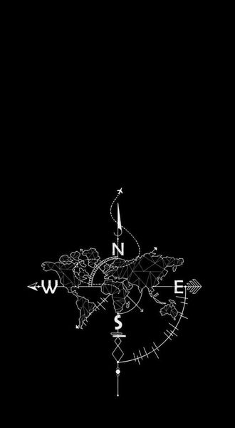 Global Travel Compass Pose