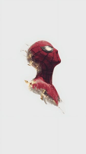 facing top right spider man