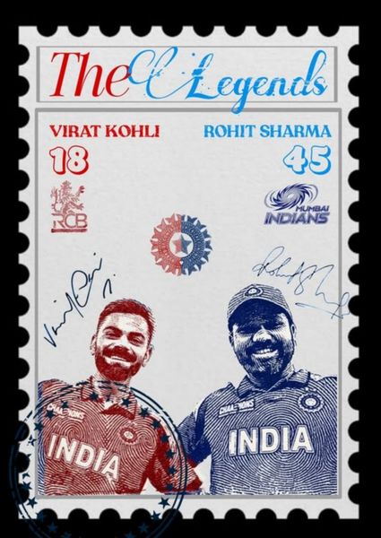 Rohit and Virat - Legends image