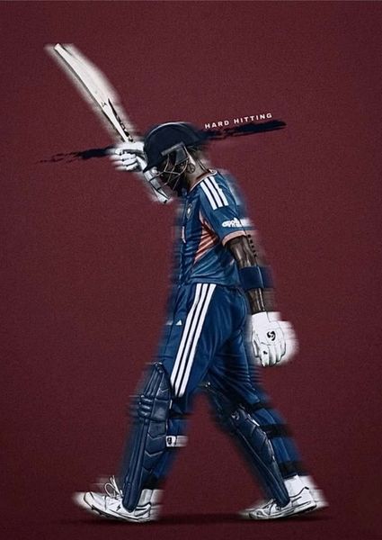 Hardik Pandya – Batting Action