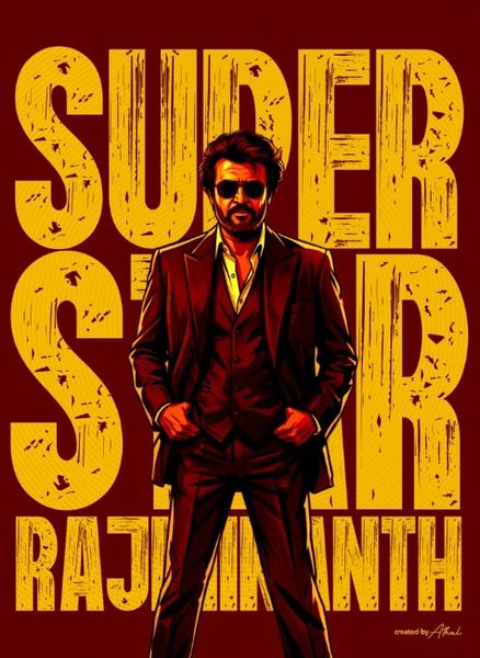 Rajni – Superstar Pose