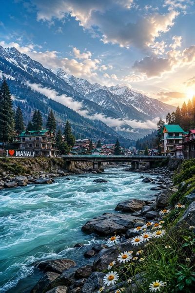 Riverside Manali