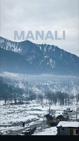 Snowy Manali