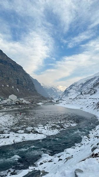Frozen River Valley