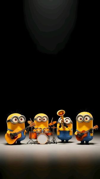 Tropical Beach Minion Volleyball